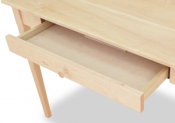 Shaker Desk with Pencil Drawer Maple Maple Corner Woodworks